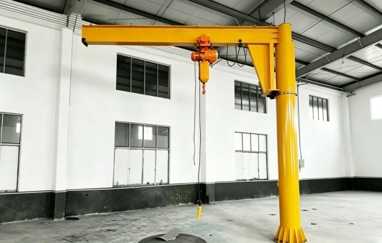 Column mounted electric jib crane Column mounted electric jib crane