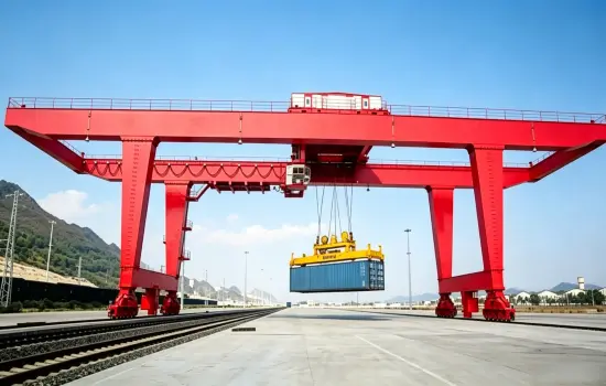 Rail Mounted Container Gantry Crane Rail Mounted Container Gantry Crane