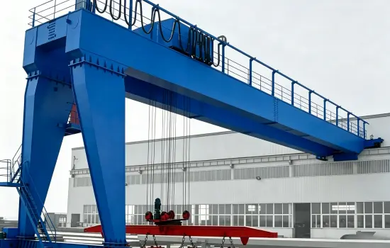 Double Girder Semi Gantry Crane Double Girder Semi Gantry Crane
