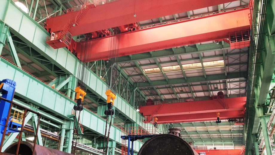 QD Hook Double Girder Overhead Crane (1).webp
