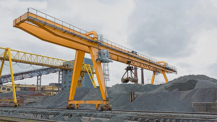 MZ Double Girder Grab Gantry Crane.webp