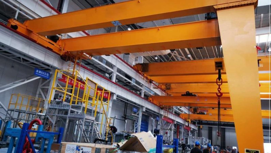 BMG Double Girder Semi Gantry Crane.webp