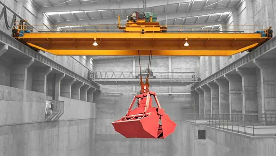 QZ Grab Double Girder Overhead Crane.webp
