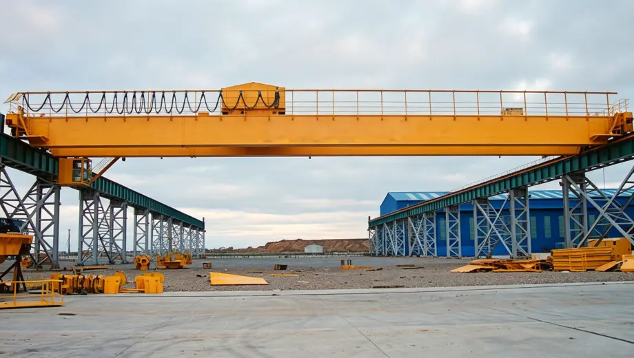 QD Hook Double Girder Overhead Crane.webp