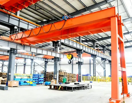 BMG Double Girder Semi Gantry Crane