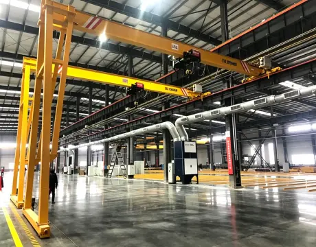 BMH Single Beam Semi Gantry Crane