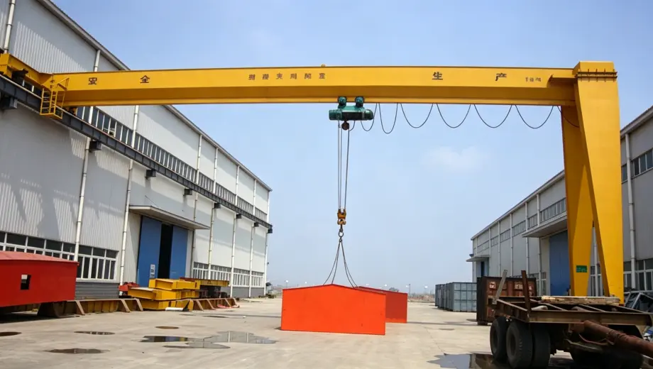 BMH Single Beam Semi Gantry Crane.webp