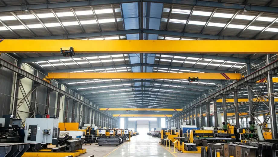 LDC European single girder overhead crane.webp