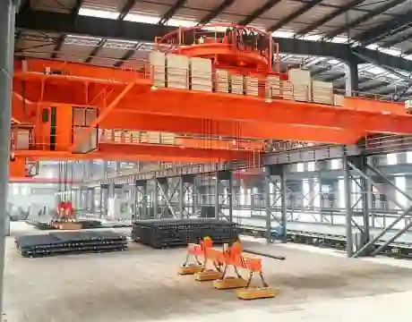QC Magnet Double Girder Overehad Crane