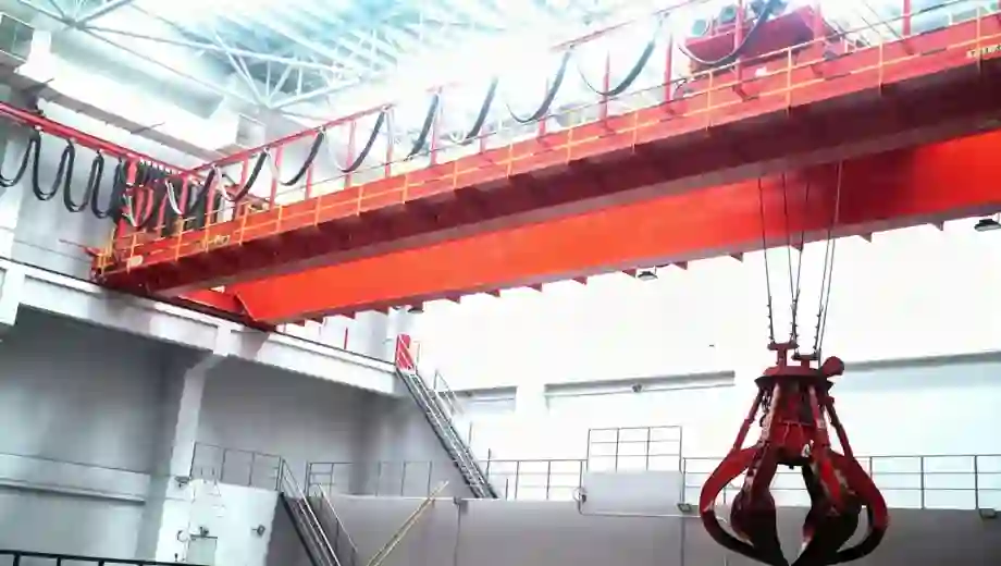 QZ Grab Double Girder Overhead Crane