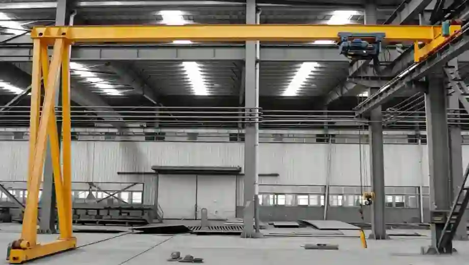 BMH Single Beam Semi Gantry Crane