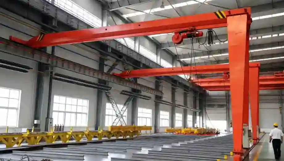 BMH Single Beam Semi Gantry Crane