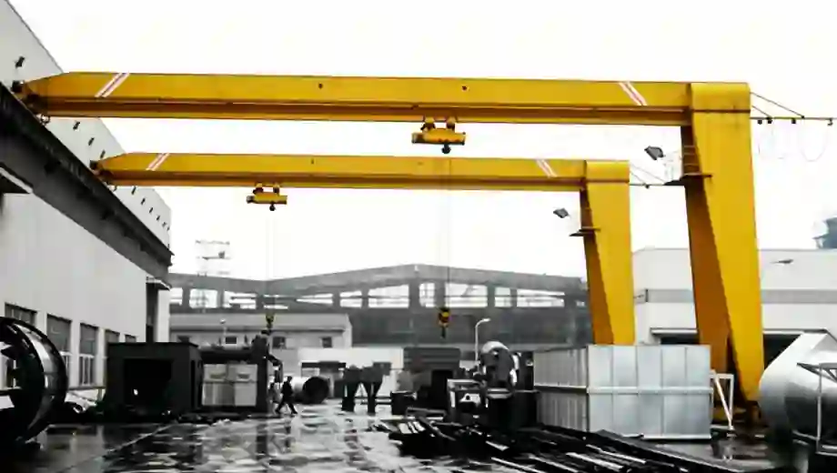 BMH Single Beam Semi Gantry Crane