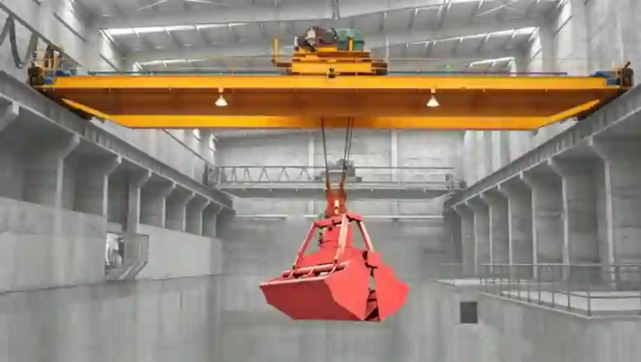 QZ Grab Double Girder Overhead Crane
