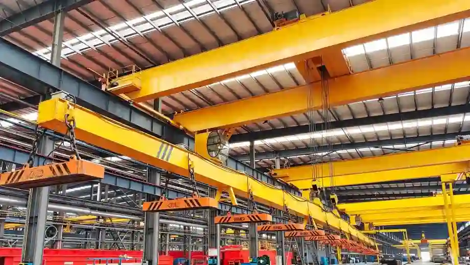 QC Magnet Double Girder Overehad Crane