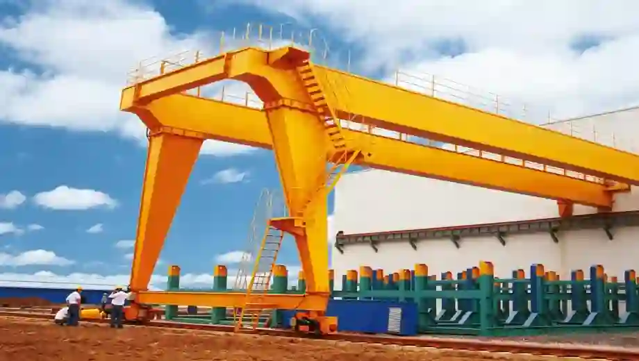 BMG Double Girder Semi Gantry Crane