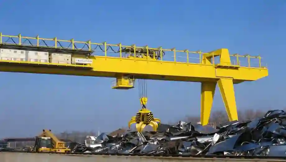 MZ Double Girder Grab Gantry Crane
