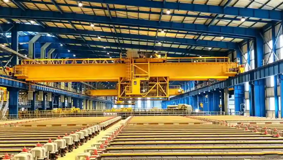 Multifunctional Crane for Electrolytic Copper