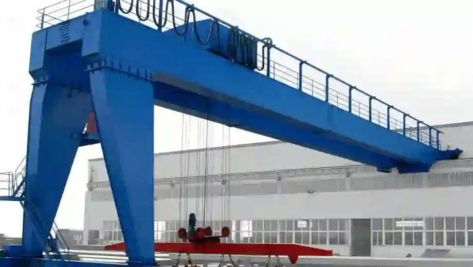 BMG Double Girder Semi Gantry Crane