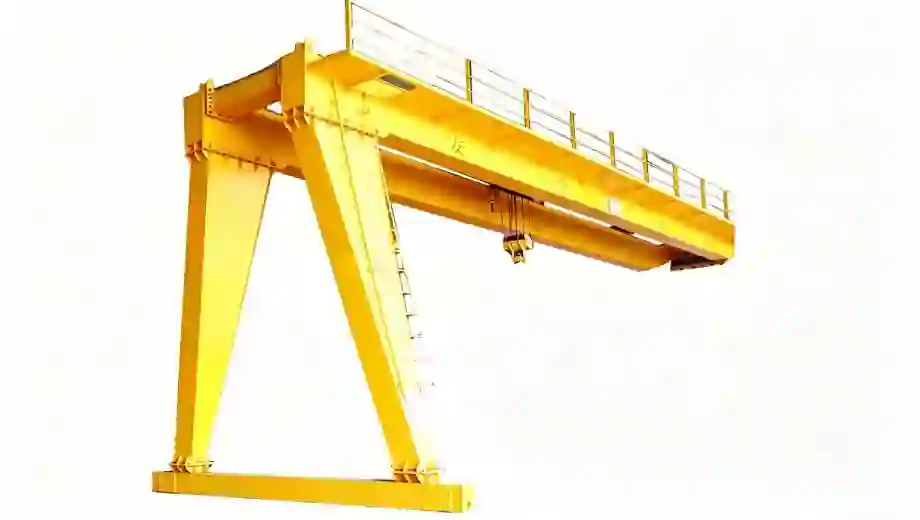 BMG Double Girder Semi Gantry Crane