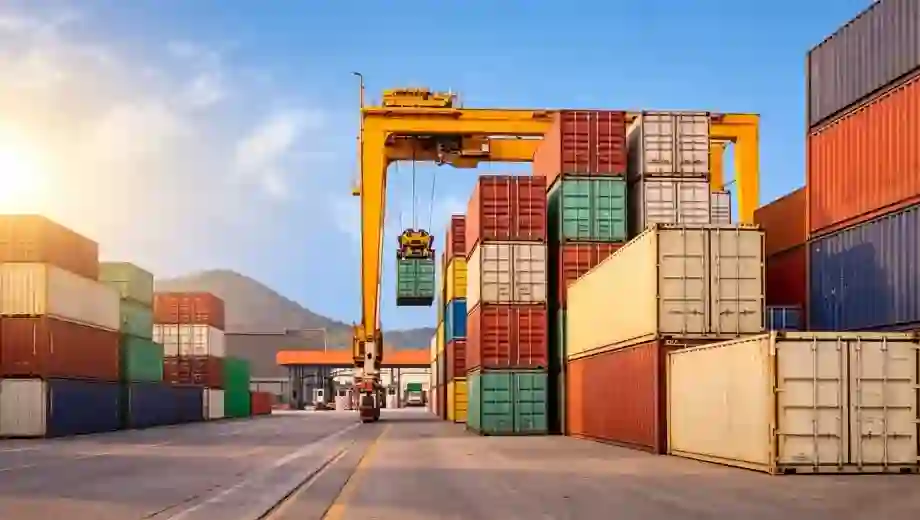 RTG Rubber Tyred Container Gantry Crane