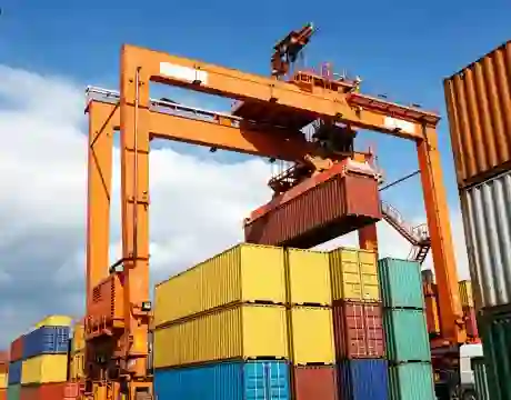 RTG Rubber Tyred Container Gantry Crane