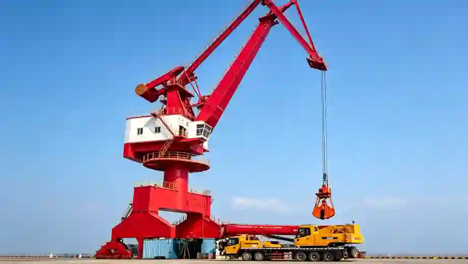 Grab-Type Four-Link Portal Crane