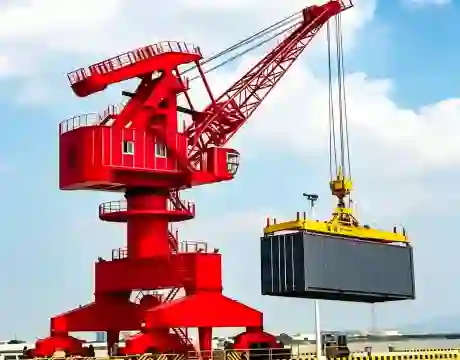 Container Single Boom Portal Crane 