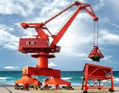 Grab-Type Four-Link Portal Crane