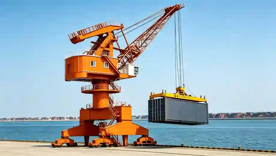 Container Single Boom Portal Crane 