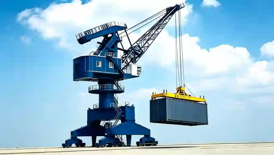 Container Single Boom Portal Crane 