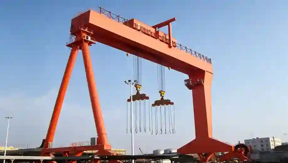 Double Girder Gantry Crane for Shipbuilding