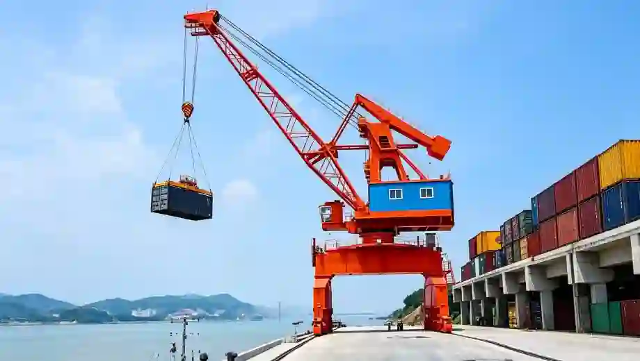 Container Single Boom Portal Crane 