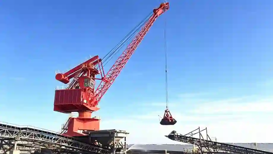 Grab-Type Single Boom Portal Crane