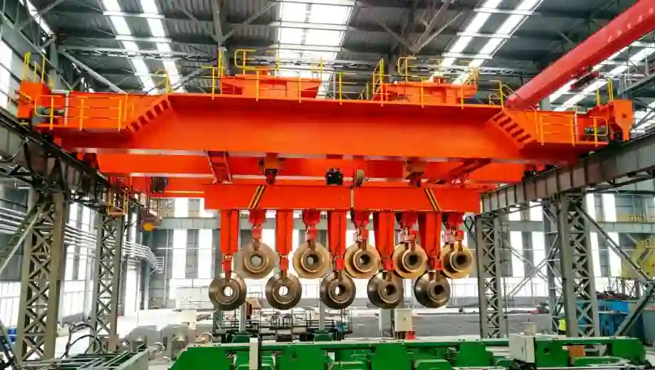 Intelligent Crane for Steel Industry