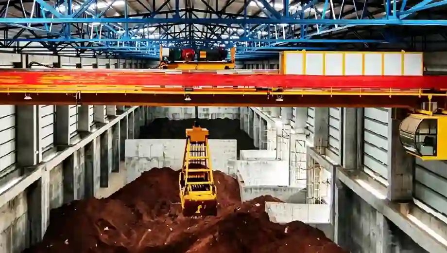 Intelligent Bulk Material Crane