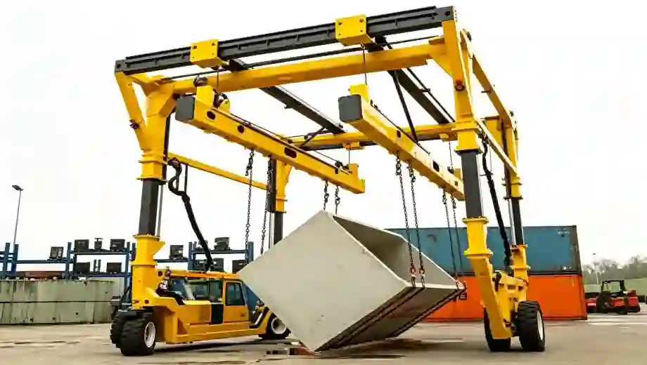 Bulk Cargo Straddle Carrier