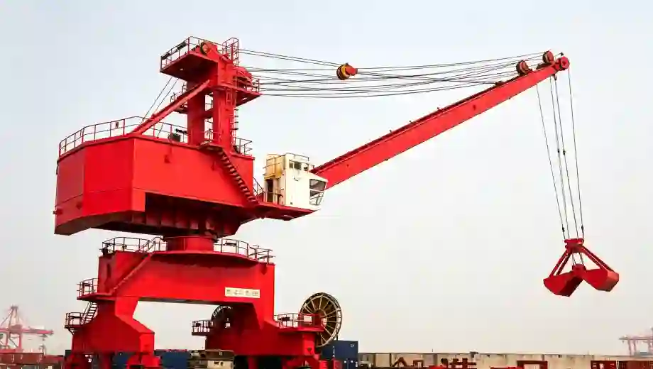 Grab-Type Single Boom Portal Crane